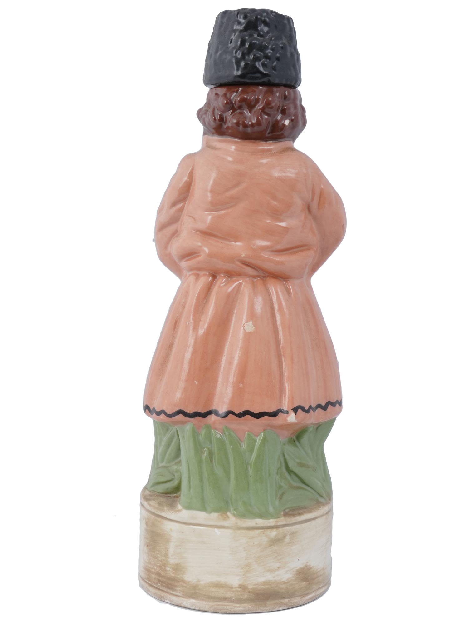 AN ALBERTAS RUSSIAN STYLE CERAMIC MAN VODKA DECANTER PIC-1